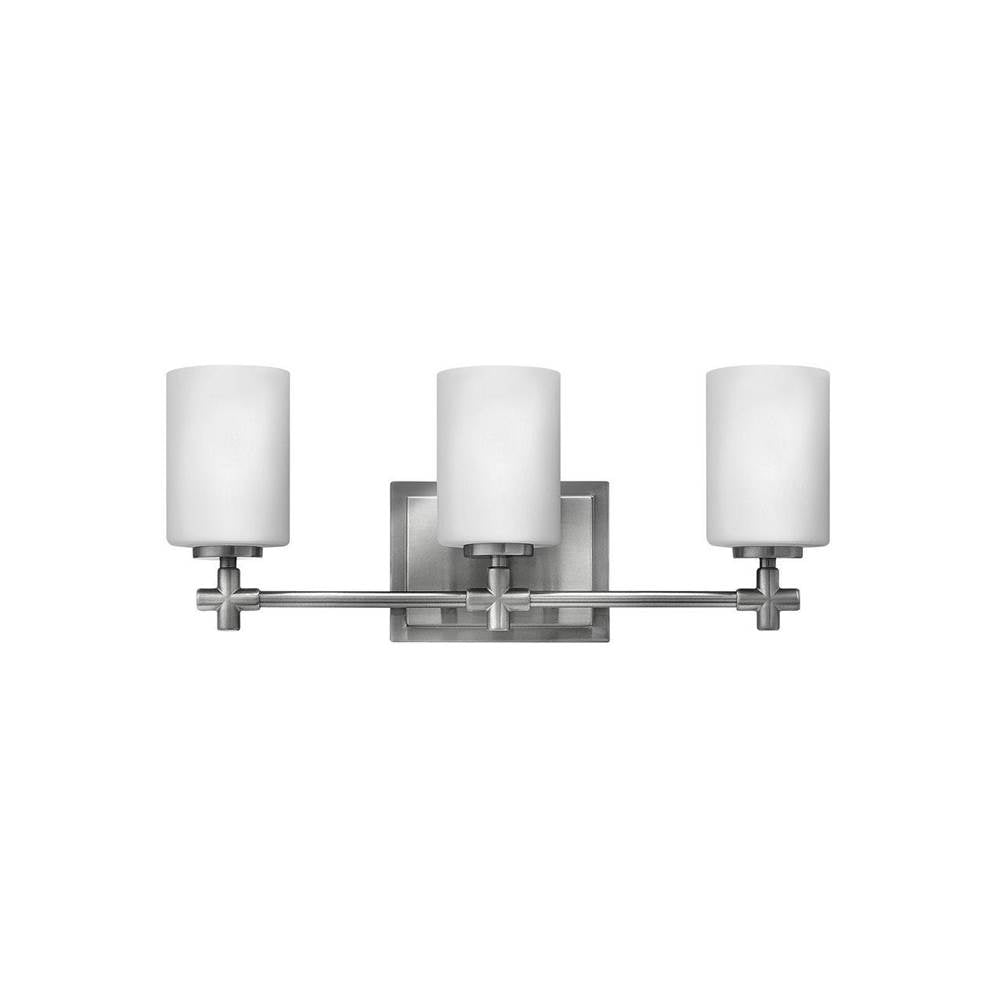 Hinkley Lighting 57553BN Brushed Nickel Three Light Vanity Image 1
