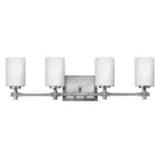 Hinkley Lighting 57554BN Brushed Nickel Four Light Vanity Image 1