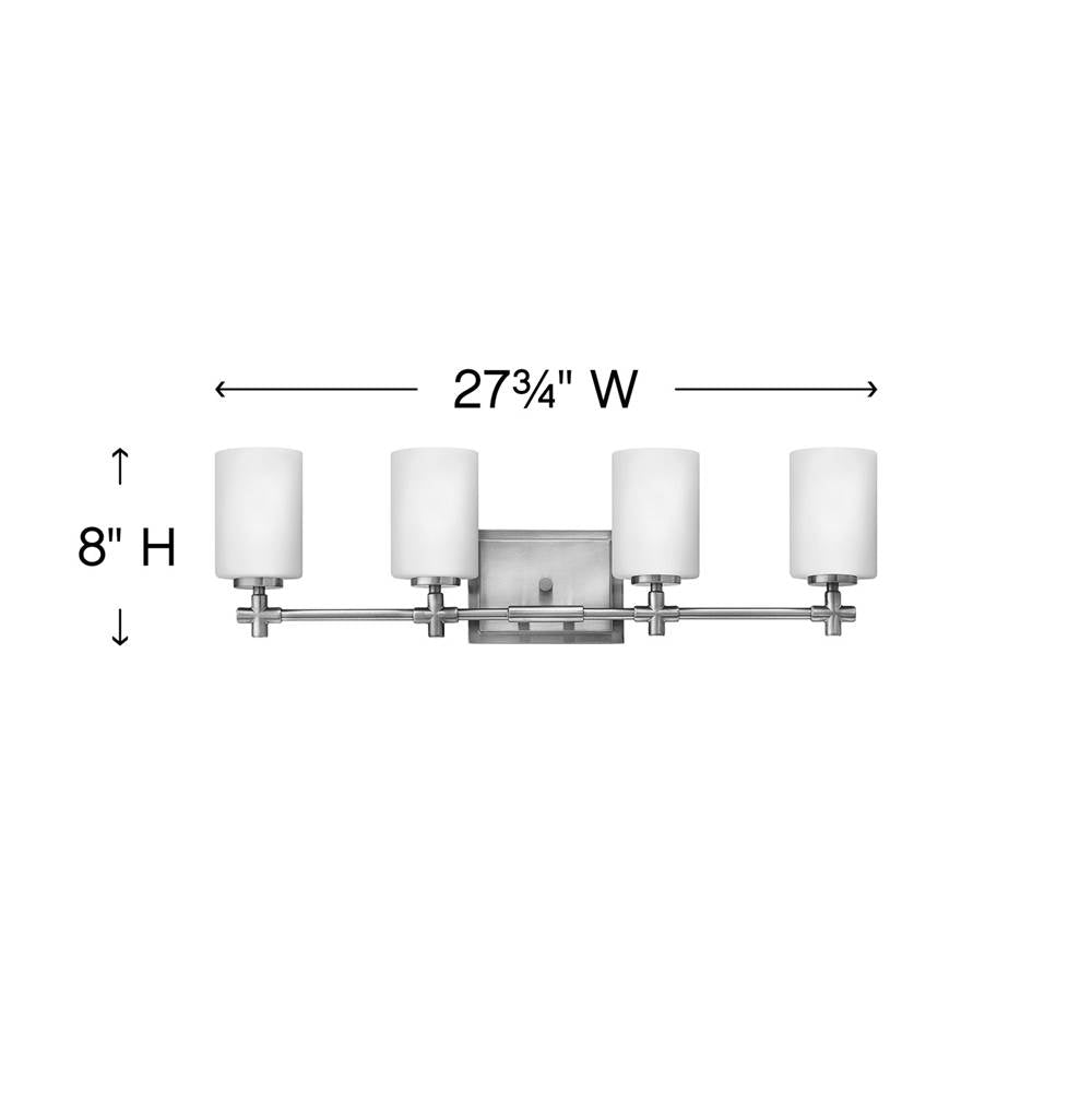 Hinkley Lighting Laurel Four Light Vanity