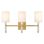 Hinkley Lighting 57613LCB Lacquered Brass Medium Three Light Vanity Image 1