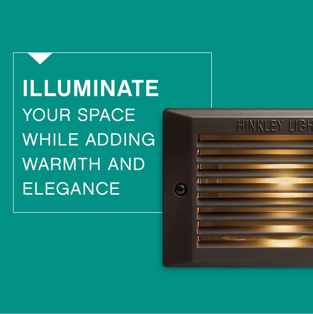 Hinkley Lighting Line Voltage Deck Led Step Light 120v