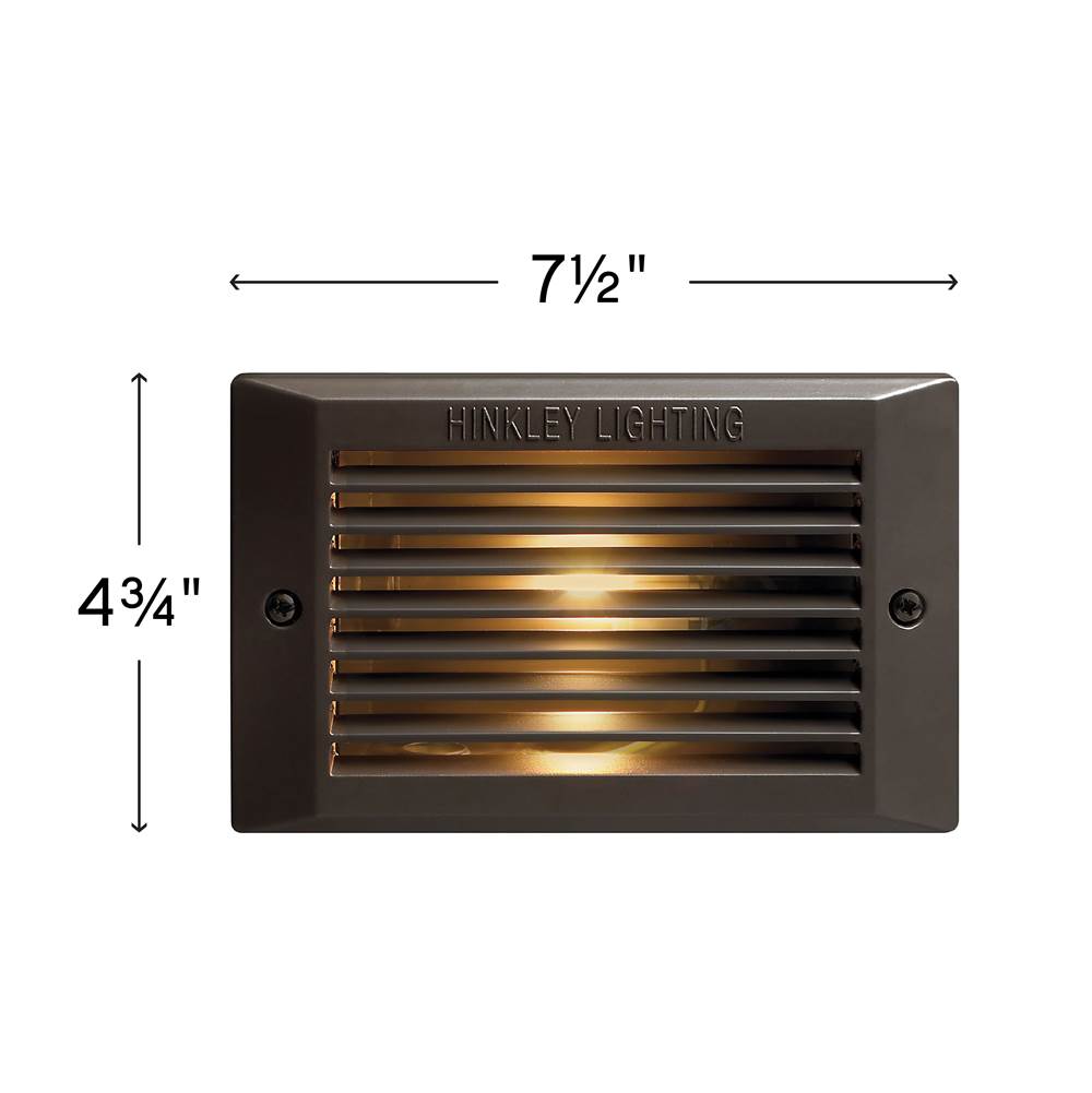 Hinkley Lighting 58015BZ-LL Bronze Led Step Light 120v Image 2