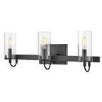 Hinkley Lighting 58063BK Black Three Light Vanity Image 8