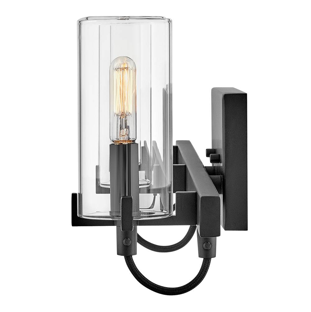 Hinkley Lighting 58063BK Black Three Light Vanity Image 5