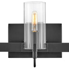 Hinkley Lighting 58063BK Black Three Light Vanity Image 4