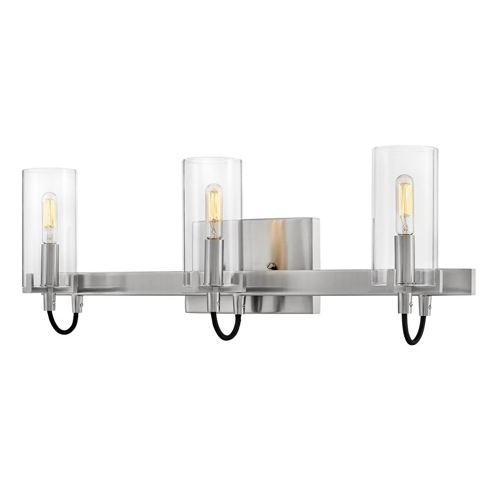 Hinkley Lighting 58063BN Brushed Nickel Three Light Vanity Image 8