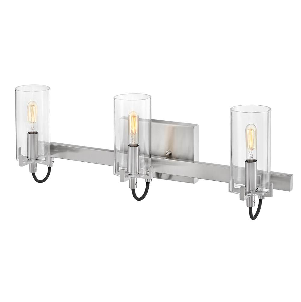 Hinkley Lighting 58063BN Brushed Nickel Three Light Vanity Image 7