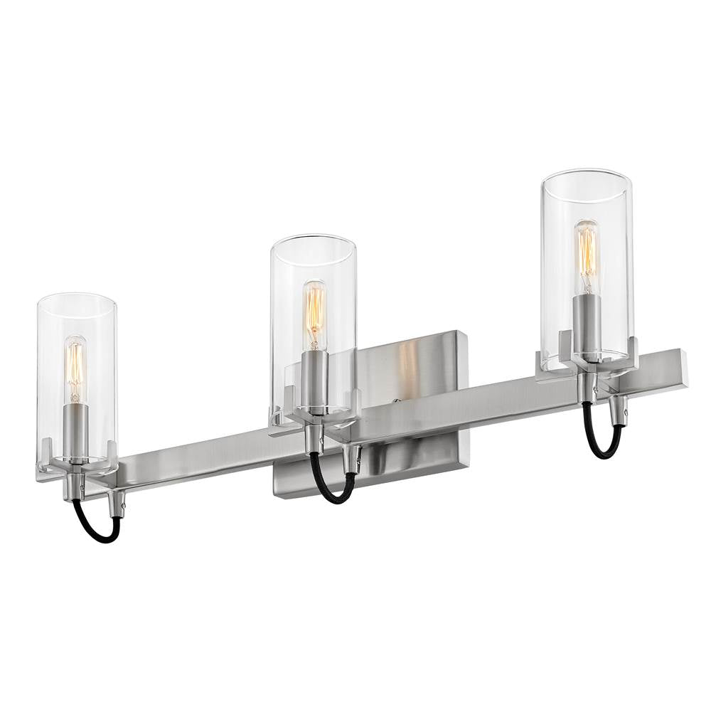 Hinkley Lighting 58063BN Brushed Nickel Three Light Vanity Image 6