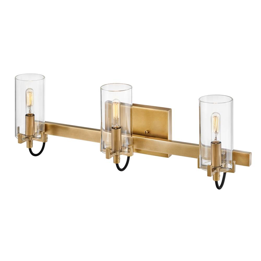 Hinkley Lighting 58063HB Heritage Brass Three Light Vanity Image 7