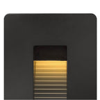 Hinkley Lighting 58504SK Satin Black Luna Step Light 120v Vertical 2700k Image 2