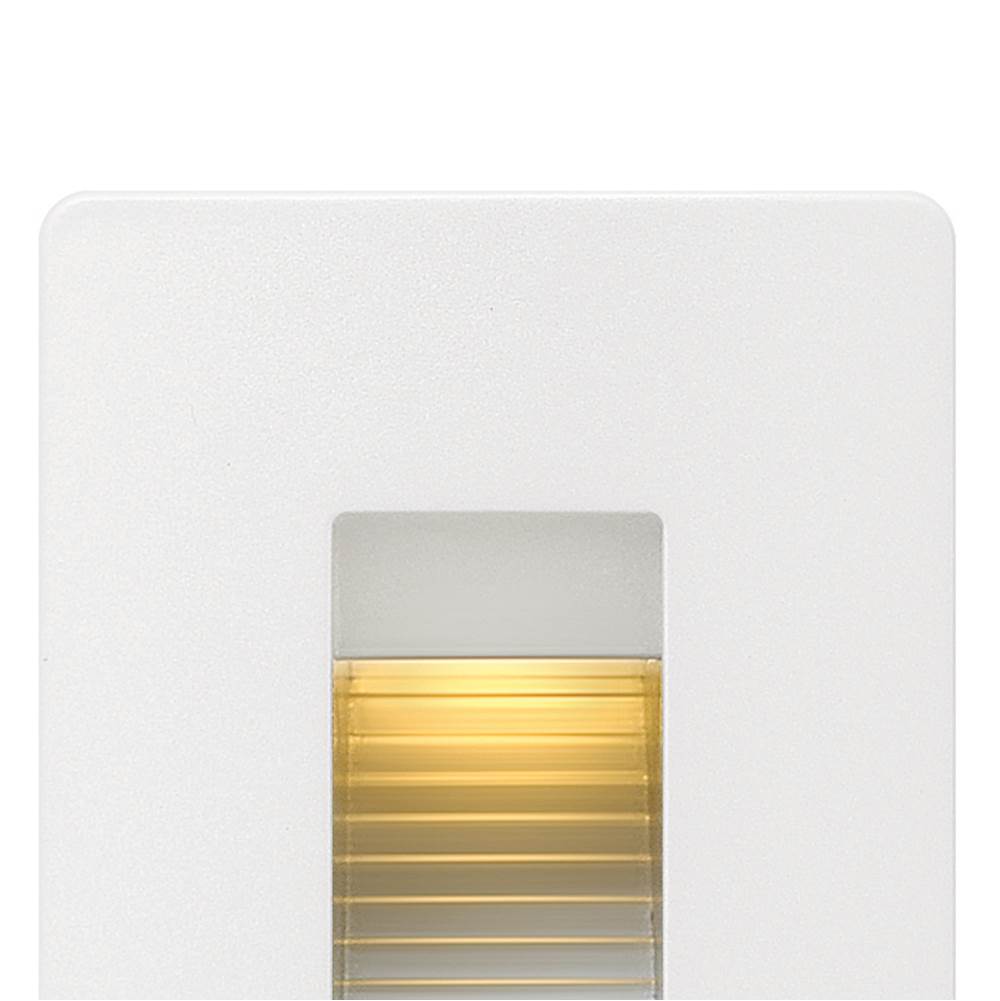 Hinkley Lighting 58504SW Satin White Luna Step Light 120v Vertical 2700k Image 2