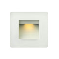 Hinkley Lighting 58506SW Satin White Luna Step Light 120v Horizontal Double Gang 2700k Image 1
