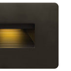 Hinkley Lighting Luna Step Light 120v Horizontal 2700k