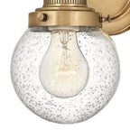 Hinkley Lighting 5930HB Heritage Brass Single Light Vanity Image 2