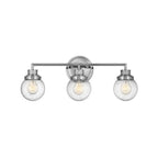 Hinkley Lighting 5933CM Chrome Three Light Vanity Image 1