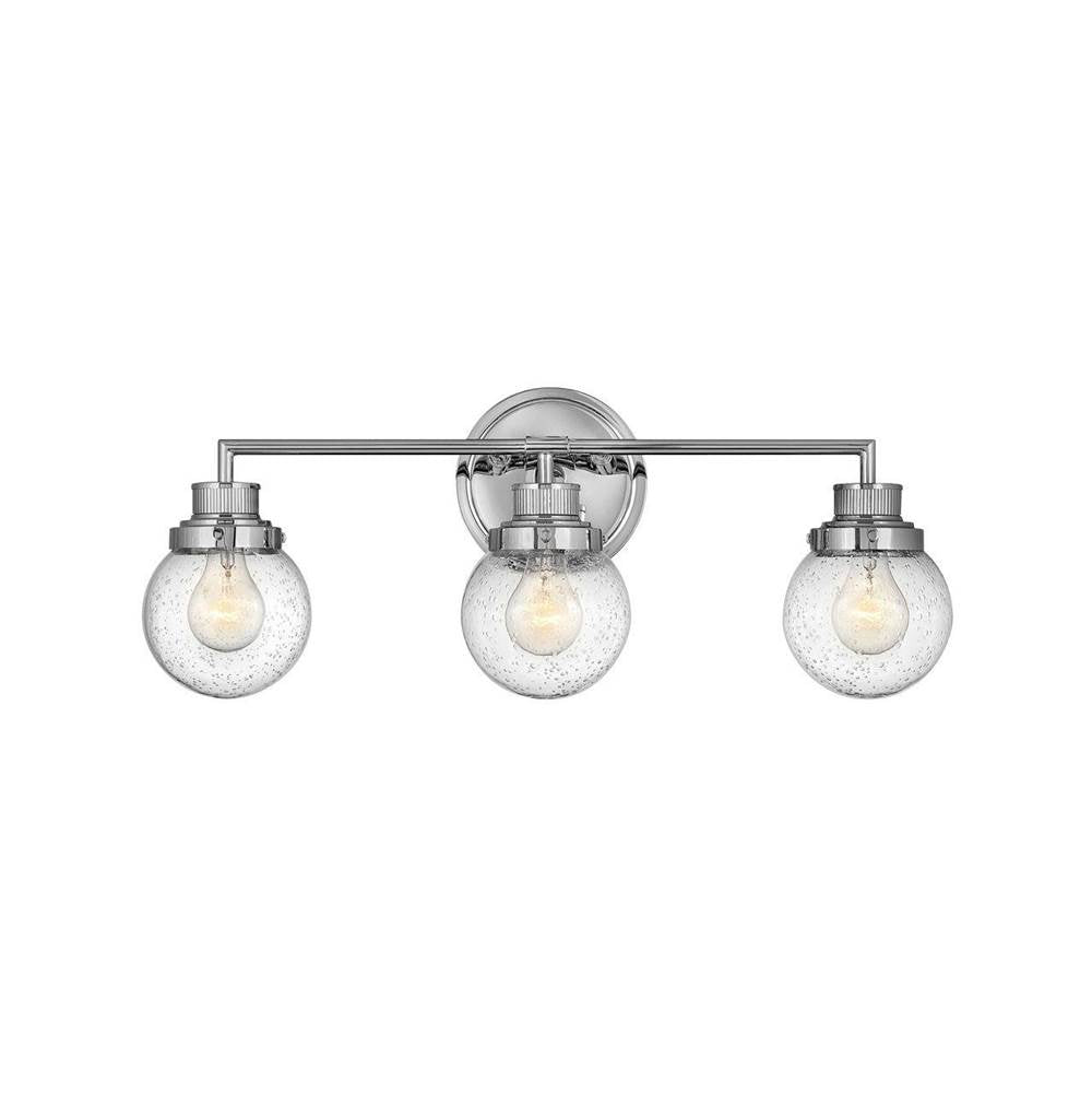 Hinkley Lighting 5933CM Chrome Three Light Vanity Image 1