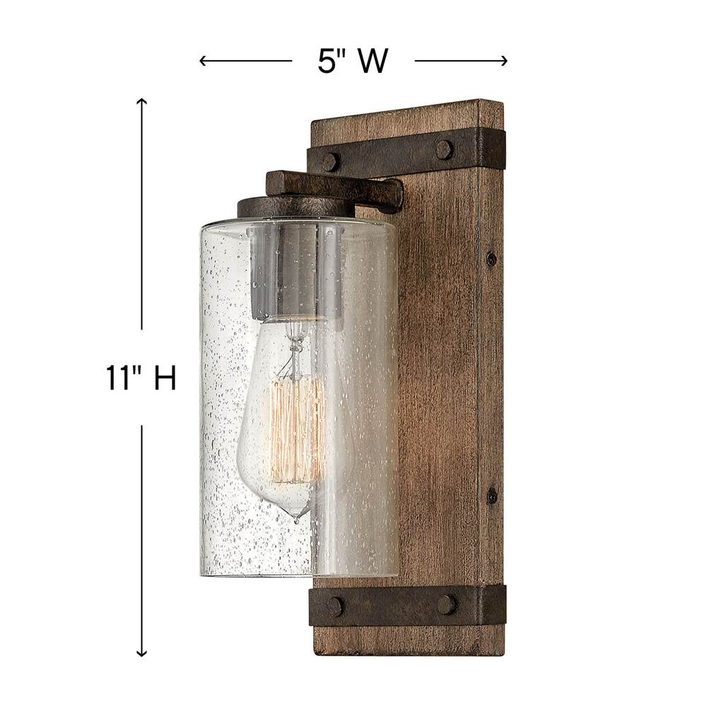 Hinkley Lighting Sawyer Single Light Vanity