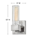 Hinkley Lighting Xander Single Light Vanity