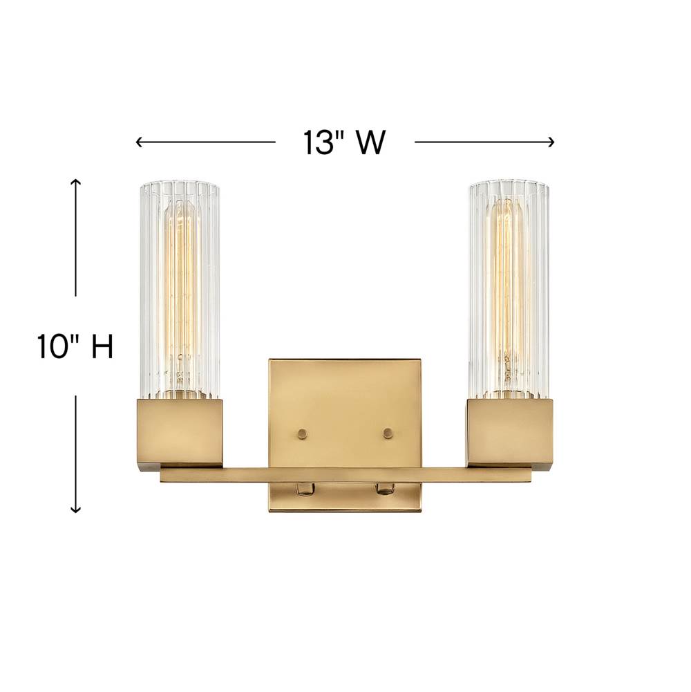 Hinkley Lighting Xander Two Light Vanity