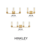 Hinkley Lighting 5972HB Heritage Brass Two Light Vanity Image 2