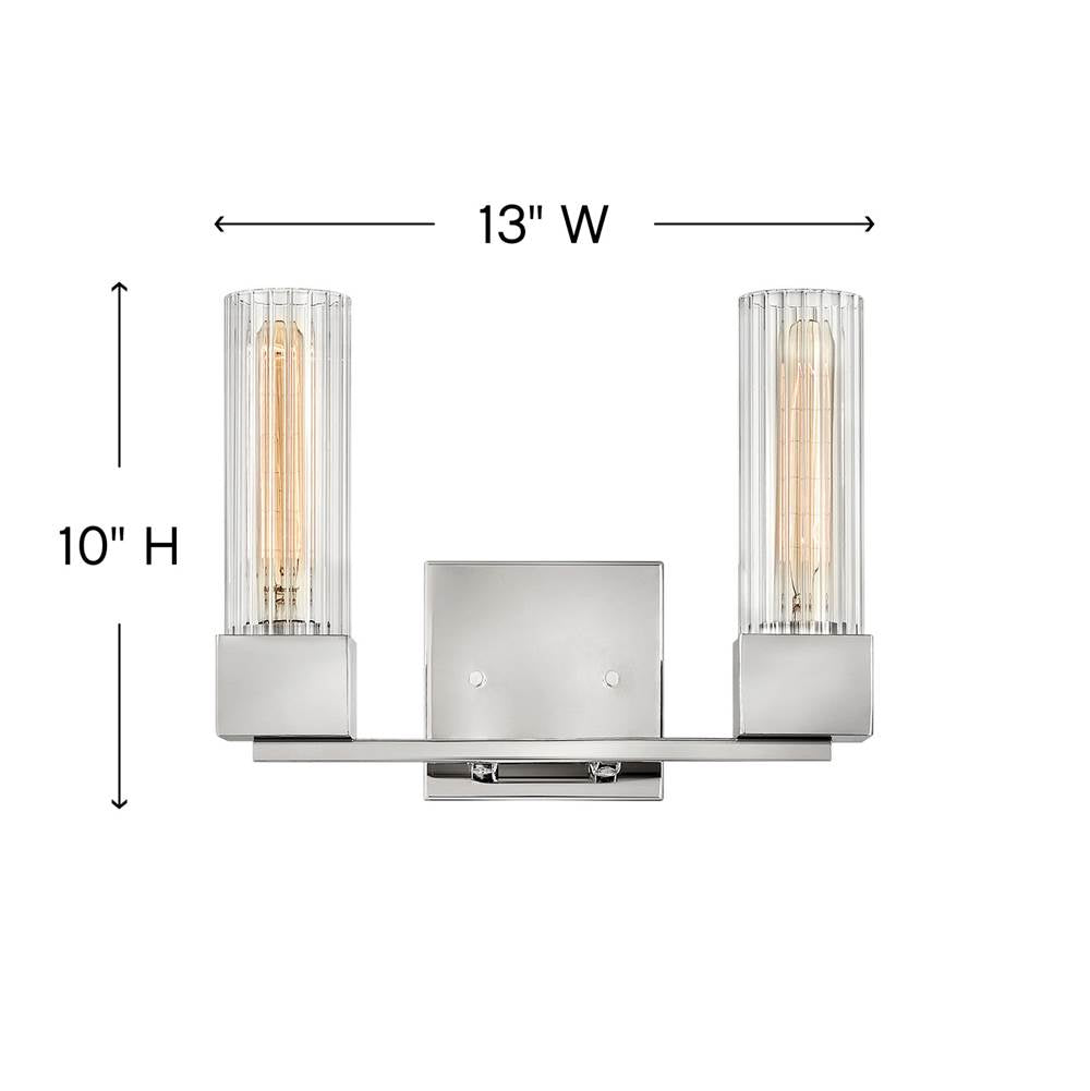 Hinkley Lighting Xander Two Light Vanity