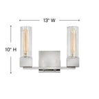 Hinkley Lighting Xander Two Light Vanity