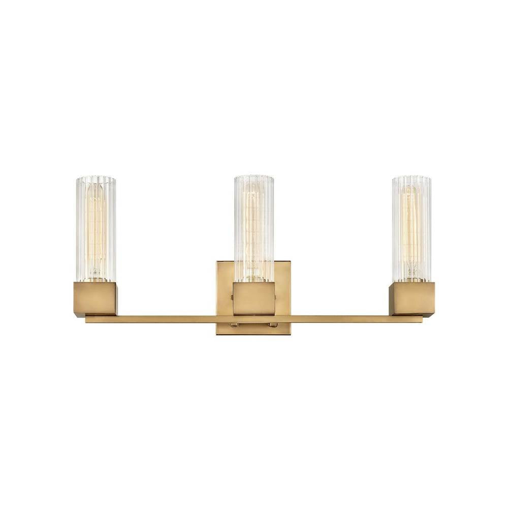 Hinkley Lighting 5973HB Heritage Brass Three Light Vanity Image 1
