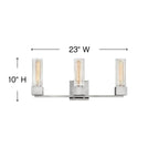 Hinkley Lighting Xander Three Light Vanity