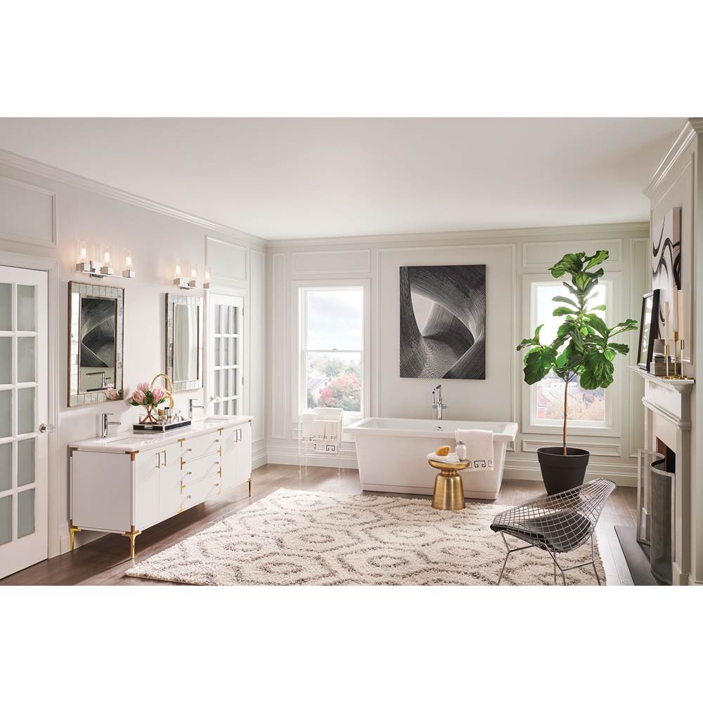 Hinkley Lighting 5973PN Polished Nickel Three Light Vanity Image 4