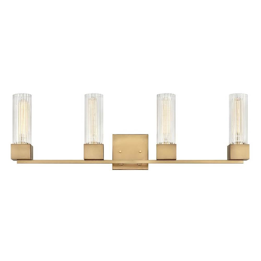 Hinkley Lighting 5974HB Heritage Brass Four Light Vanity Image 1
