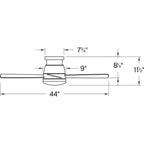 Hinkley Lighting 902744FBN-LWD Brushed Nickel  Image 9