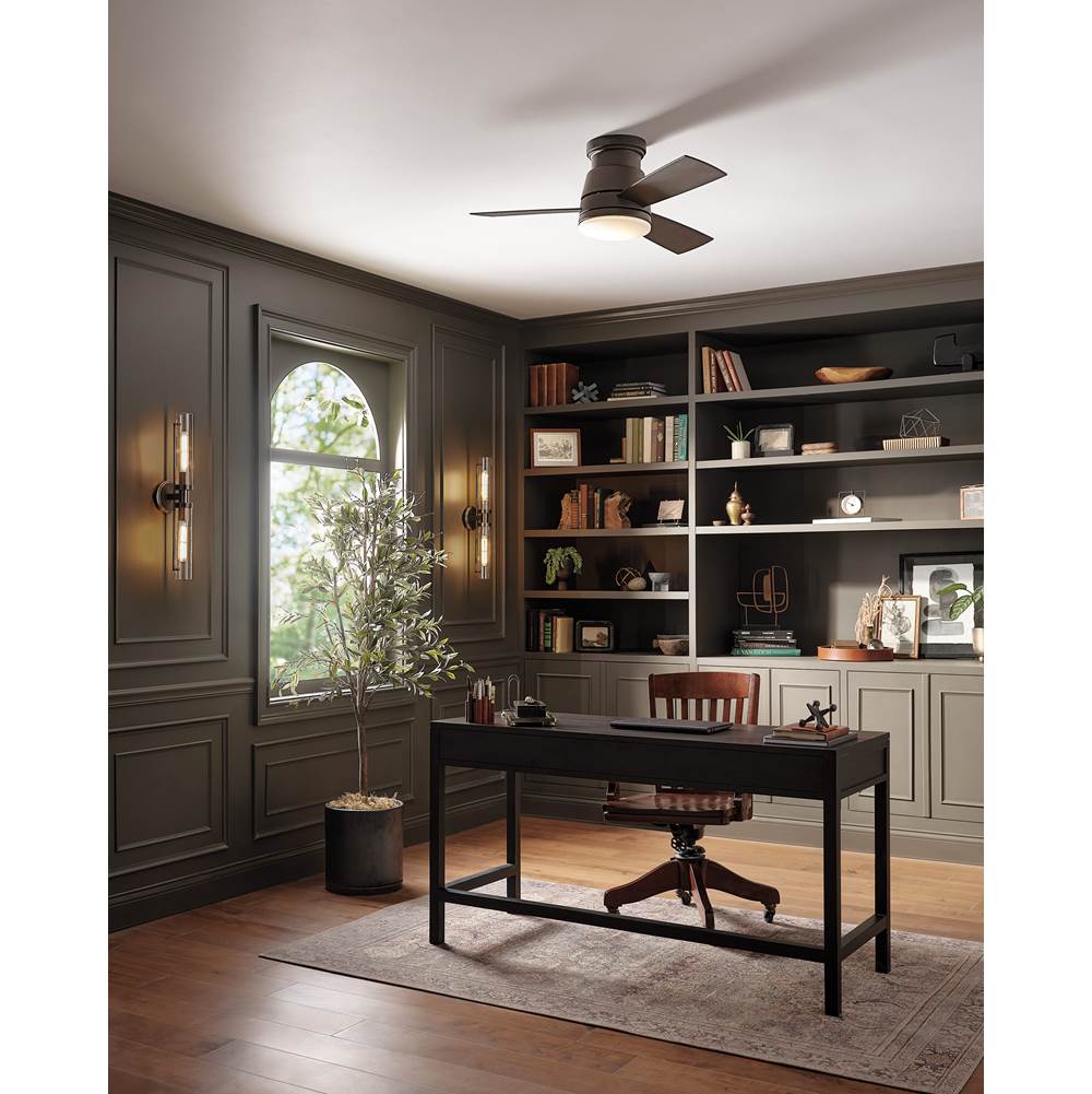 Hinkley Lighting 902744FMM-LWD Metallic Matte Bronze Trey 44'' Led Smart Fan Image 9