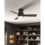 Hinkley Lighting 902744FMM-LWD Metallic Matte Bronze Trey 44'' Led Smart Fan Image 8