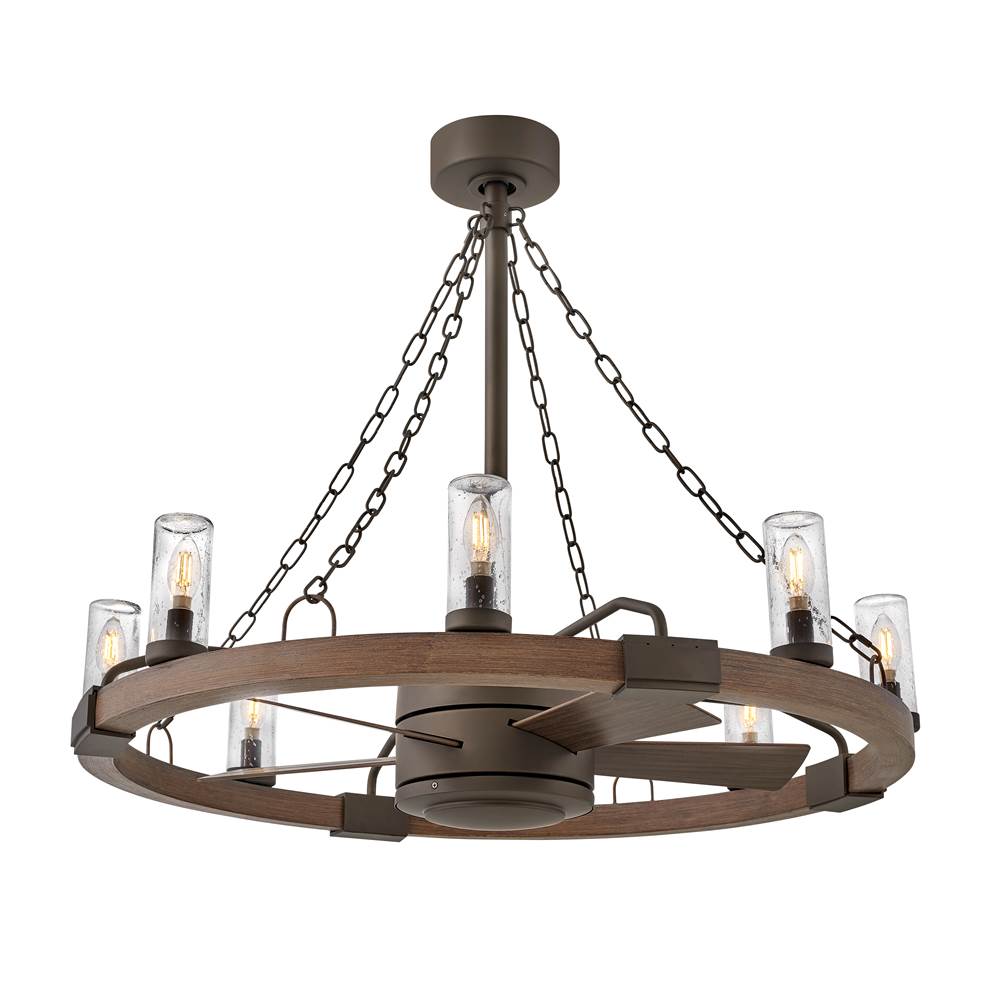 Hinkley Lighting Sawyer 36'' With 28'' Led Smart Fandelier