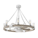 Hinkley Lighting Sawyer 36'' With 28'' Led Smart Fandelier