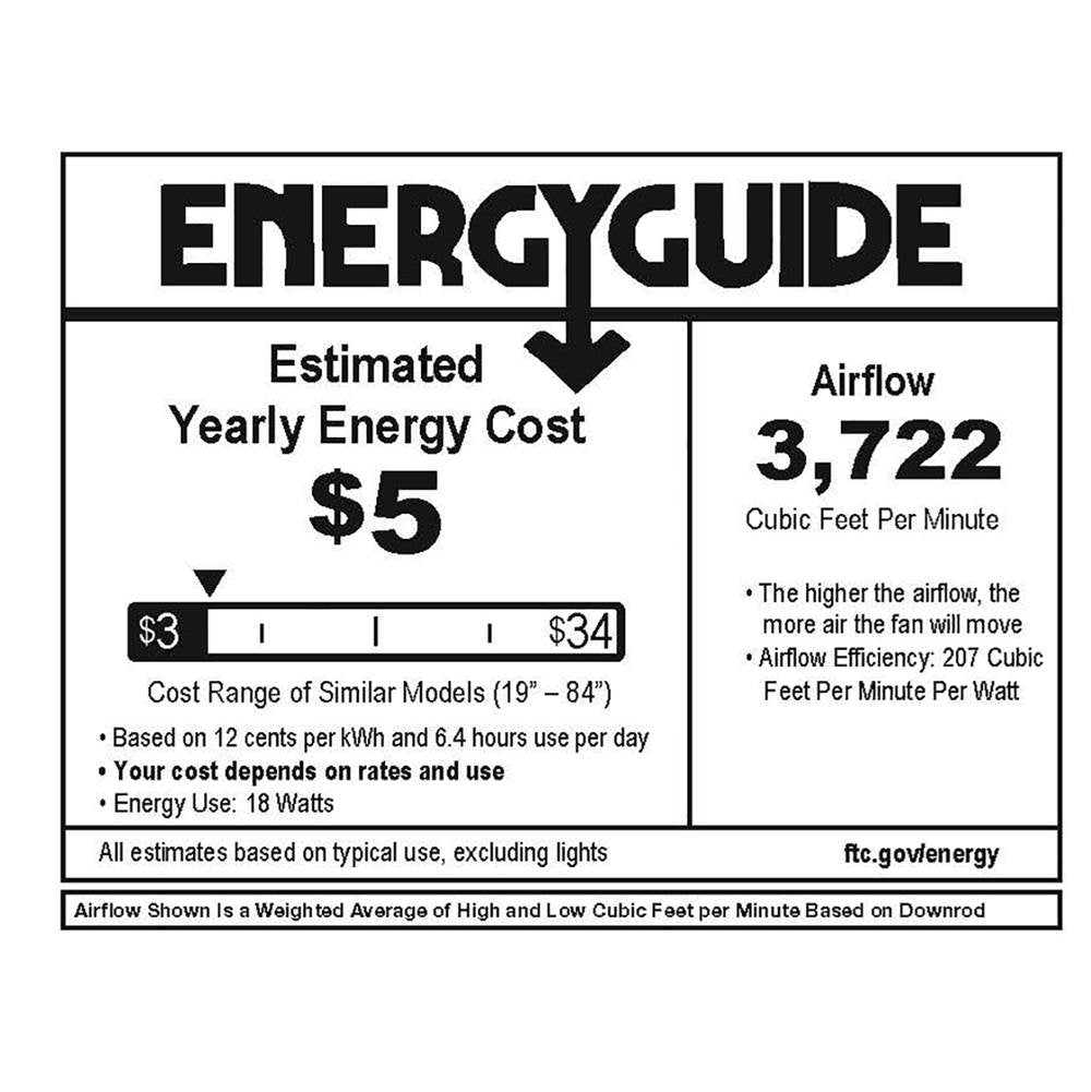 Hinkley Lighting 903056FHB-LID Heritage Brass Hampton 56'' Led Smart Fan Image 4