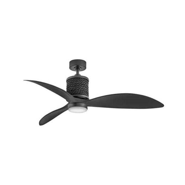 Hinkley Lighting 903160FMB-LDD Matte Black Marin 60'' Led Smart Fan Image 1