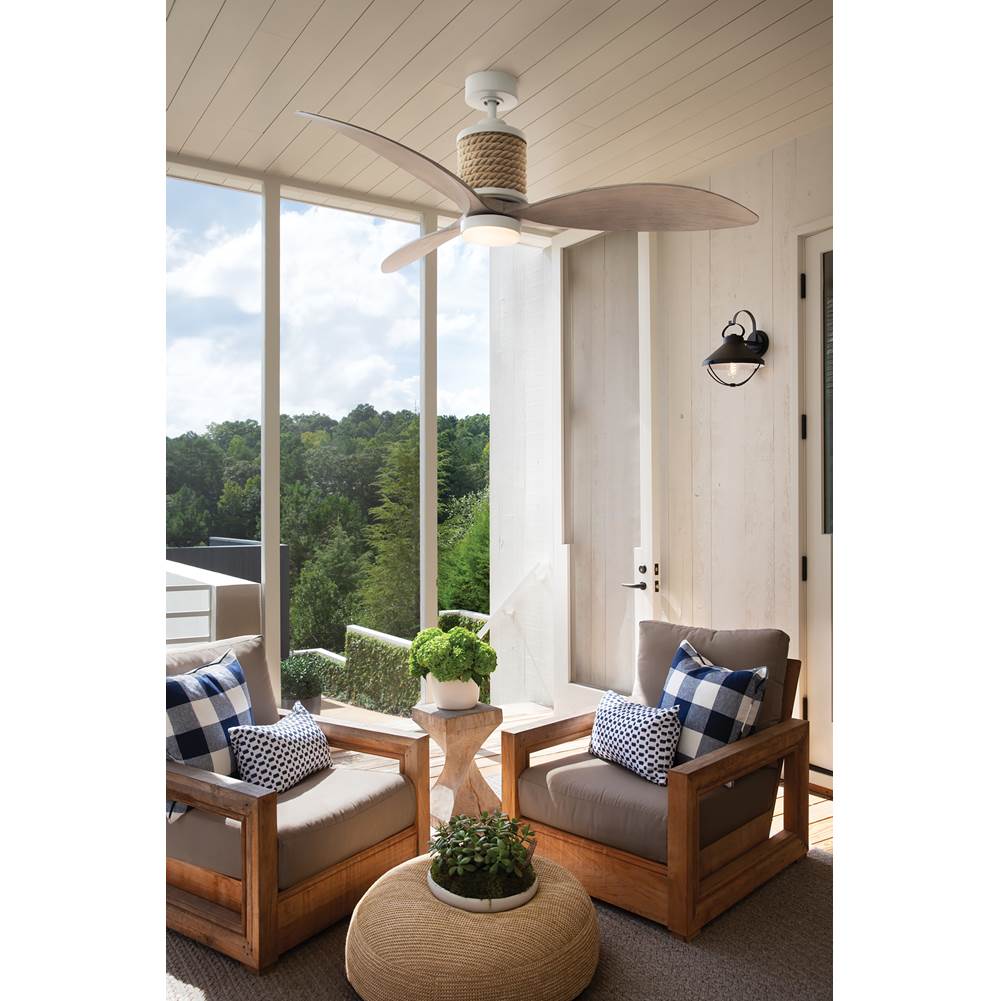 Hinkley Lighting 903160FMW-NDD Matte White Marin 60'' Led Smart Fan Image 9