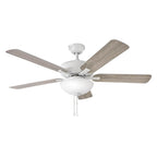 Hinkley Lighting 903352FCW-LIA Chalk White Metro Illuminated 52'' Led Fan Image 8