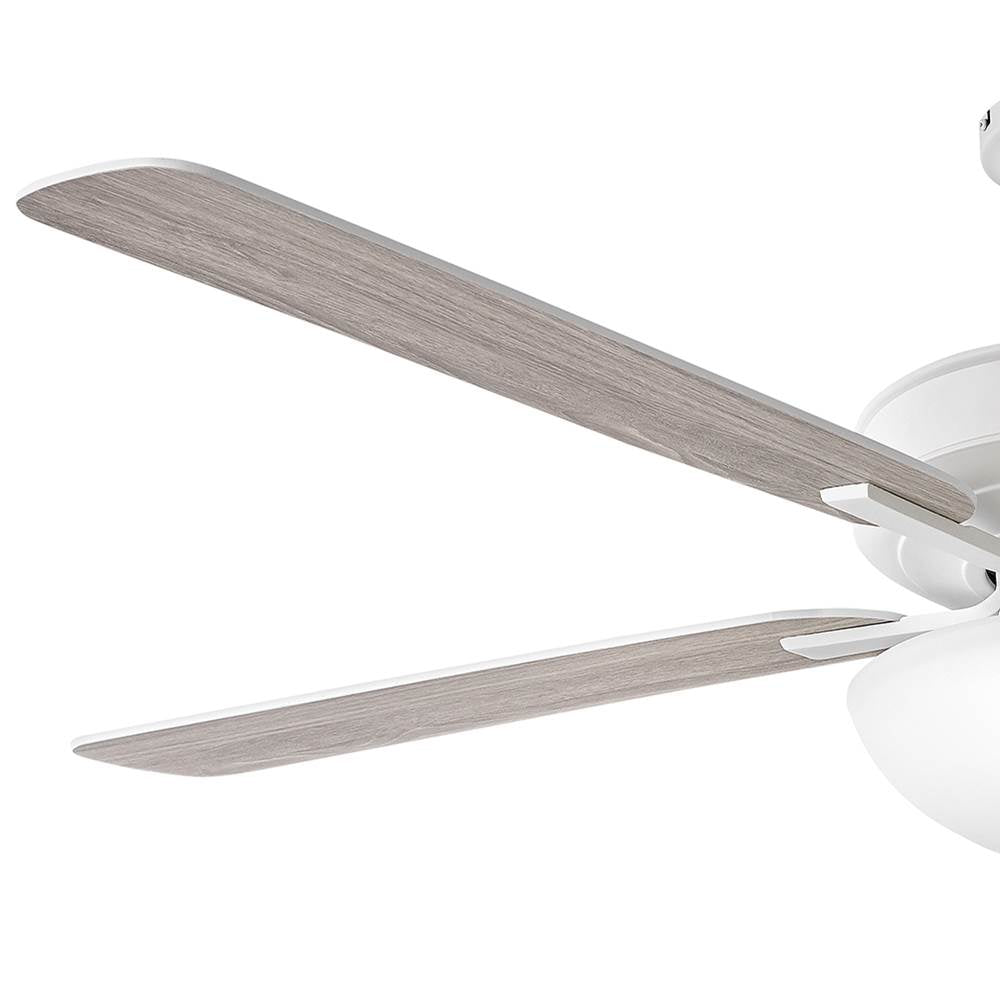 Hinkley Lighting 903352FCW-LIA Chalk White Metro Illuminated 52'' Led Fan Image 2