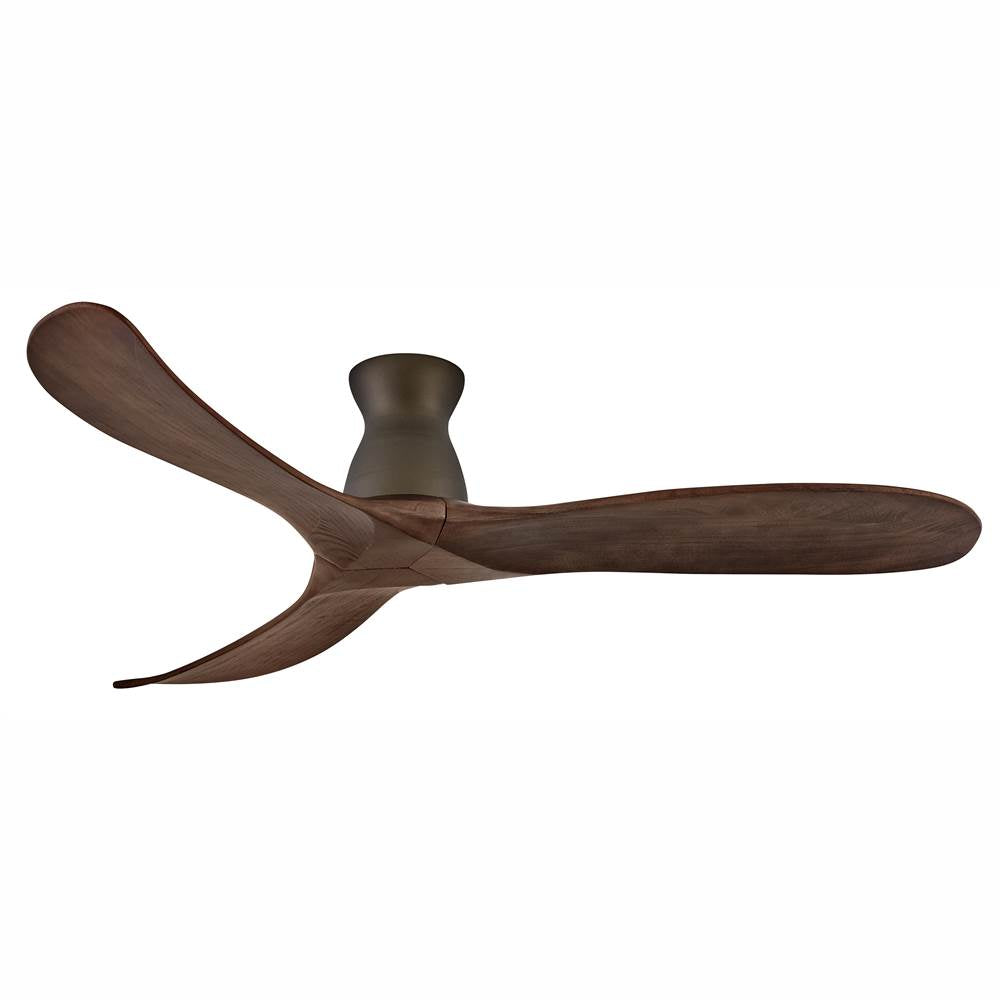 Hinkley Lighting 903460FMM-NDD Metallic Matte Bronze Swell Flush 60'' Smart Fan Image 1