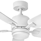 Hinkley Lighting 903552FCW-LIA Chalk White Afton 52'' Led Fan Image 2