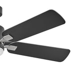 Hinkley Lighting 903552FMB-LIA Matte Black Afton 52'' Led Fan Image 3