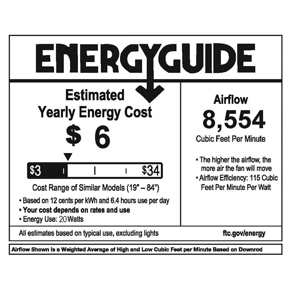 Hinkley Lighting 903880FMB-NDD Matte Black Swell 80'' Smart Fan Image 5
