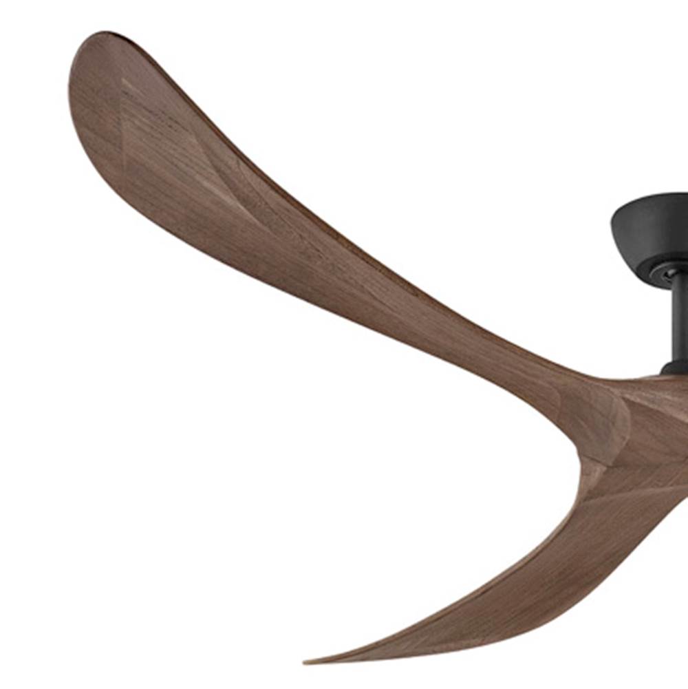 Hinkley Lighting 903880FMB-NDD Matte Black Swell 80'' Smart Fan Image 3