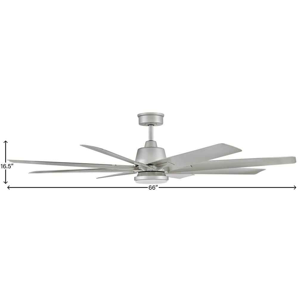 Hinkley Lighting 904566FBN-LWD Brushed Nickel Concur 66'' Led Fan Image 4