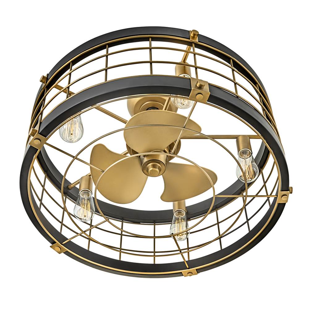 Hinkley Lighting 904627FHB-LIA Heritage Brass Bryce 27'' Led Fandelier Image 9