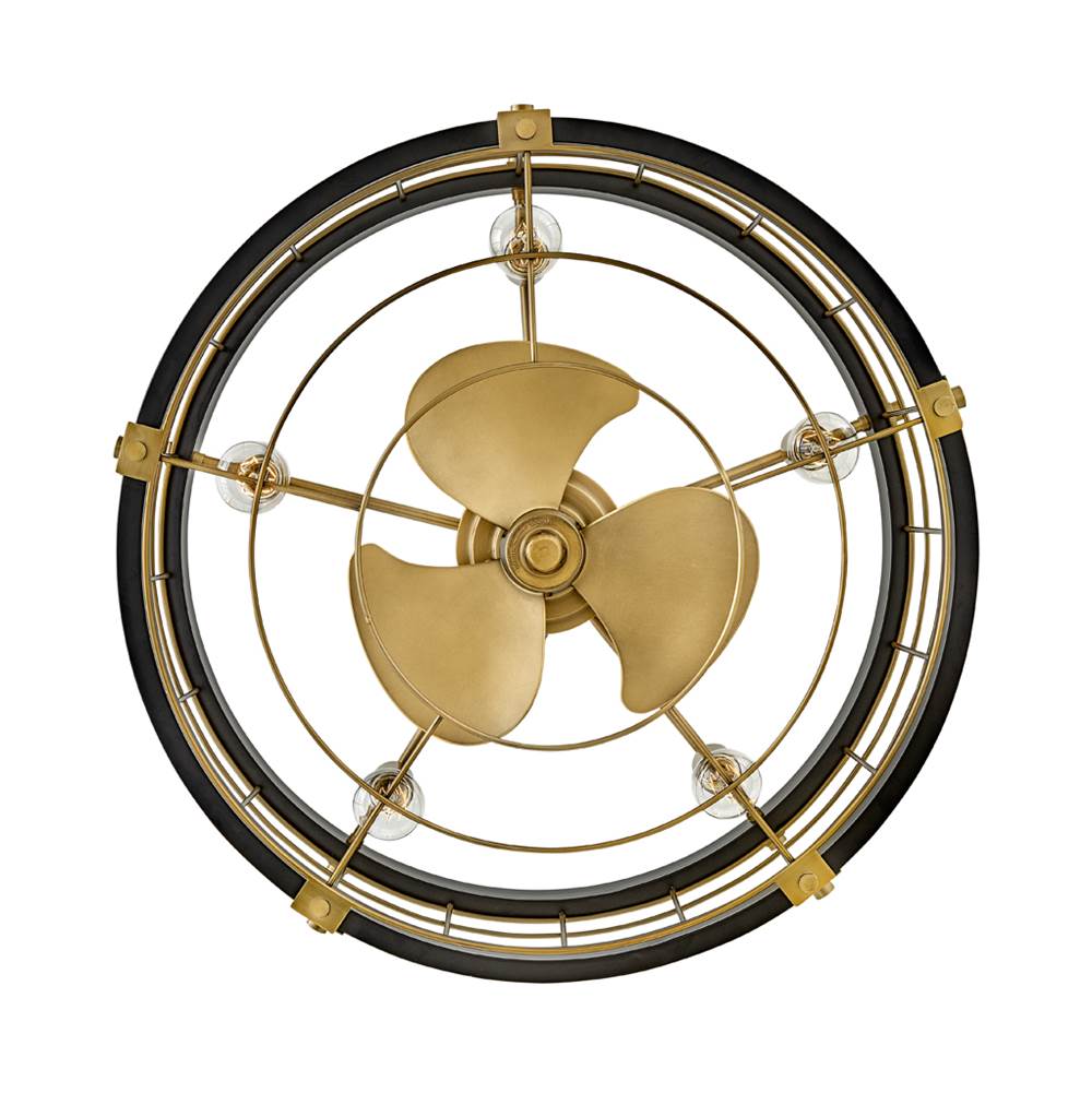 Hinkley Lighting 904627FHB-LIA Heritage Brass Bryce 27'' Led Fandelier Image 8