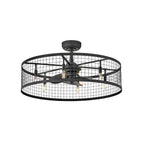 Hinkley Lighting 904730FMB-LIA Matte Black Finnigan 30'' Led Fandelier Image 1