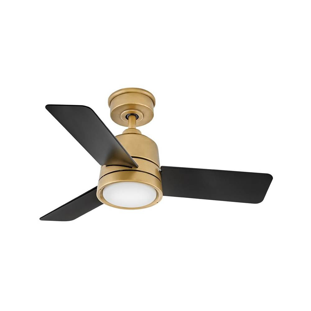 Hinkley Lighting 905236FHB-LWA Heritage Brass Chet 36'' Led Fan Image 1